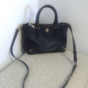 Tory Burch Black Saffiano Leather Bag